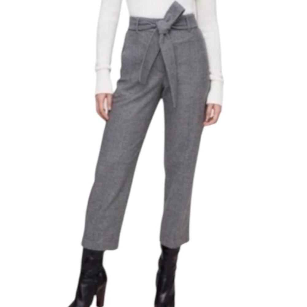 Aritzia Wilfred Jallade Plaid Wool Trouser